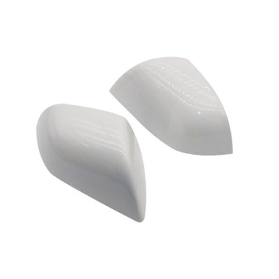 2017-2023 Tesla Modèle 3 Conducteur gauche Couverture miroir de l'aile latérale Crâne Cap Blanc 1092290-00-B