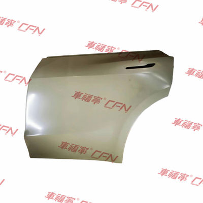 Porte arrière gauche de voiture électrique - Acier électro-zingué noir - 120x95x25cm