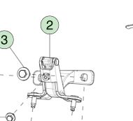 Le modèle Y de Tesla, monté à la main droite, est équipé d'une charnière de porte d'ascenseur 1500495-00-C.