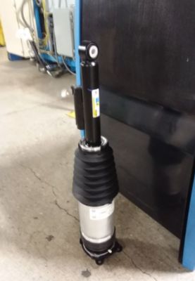 Module de ressort d'air avant gauche de Tesla Model X 1027061-00-D alliage d'aluminium