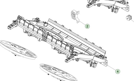 Tesla modèle S/X ventilateur de refroidissement et assemblage du linceul 1754791-00-A 12V 3KG
