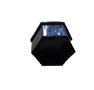 Couvercle de roue Tesla noir brillant 22 mm ABS plastique 5x5x3 cm