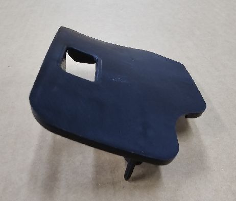 Tesla Model S 2021+ Support de pare-chocs arrière gauche 145x40x3mm Noir