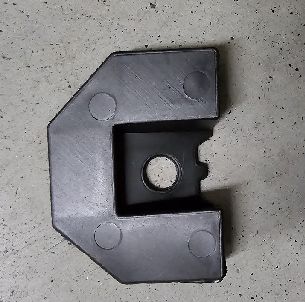 Tesla Modèle S 2021+ RH Support de pare-chocs arrière 130x35x3.5mm