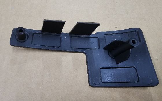 Support de feu antibrouillard gauche Tesla Model X 2021 18x9x5cm Noir ABS