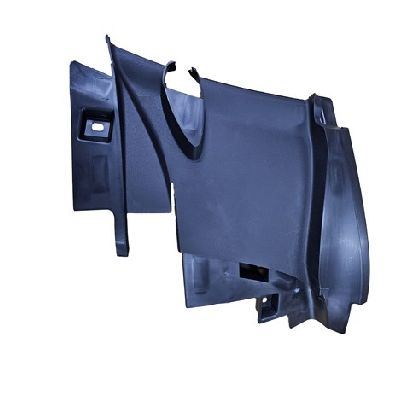 Tesla Modèle X 2021+ Braquette de lumière de brouillard gauche 44x35x6cm ABS noir