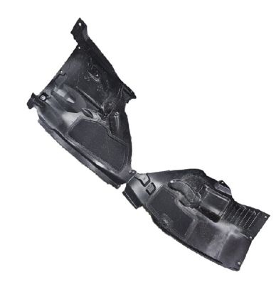 Tesla Modèle X 2021+ Liner de roue avant gauche 175x60x20mm Noir