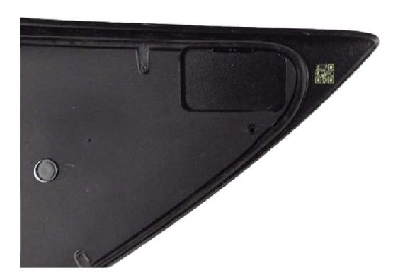 Cache de port de charge - Gauche pour Tesla Model 3 (2023+) 1715104-00-B